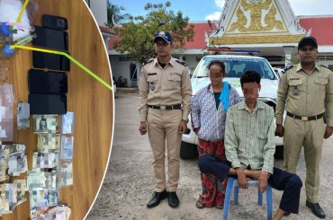 ឃាត់ខ្លួនជនសង្ស័យ២នាក់ ពាក់ព័ន្ធករណីជួញដូរនិងប្រើប្រាស់ដោយខុសច្បាប់នូវសារធាតុញៀន ទៅអយ្យការអមសាលាដំបូងខេត្តកែប